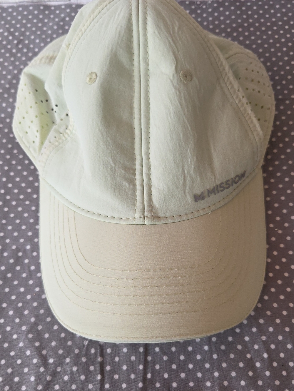 Lightweight Mint Green Performance Cap for Women